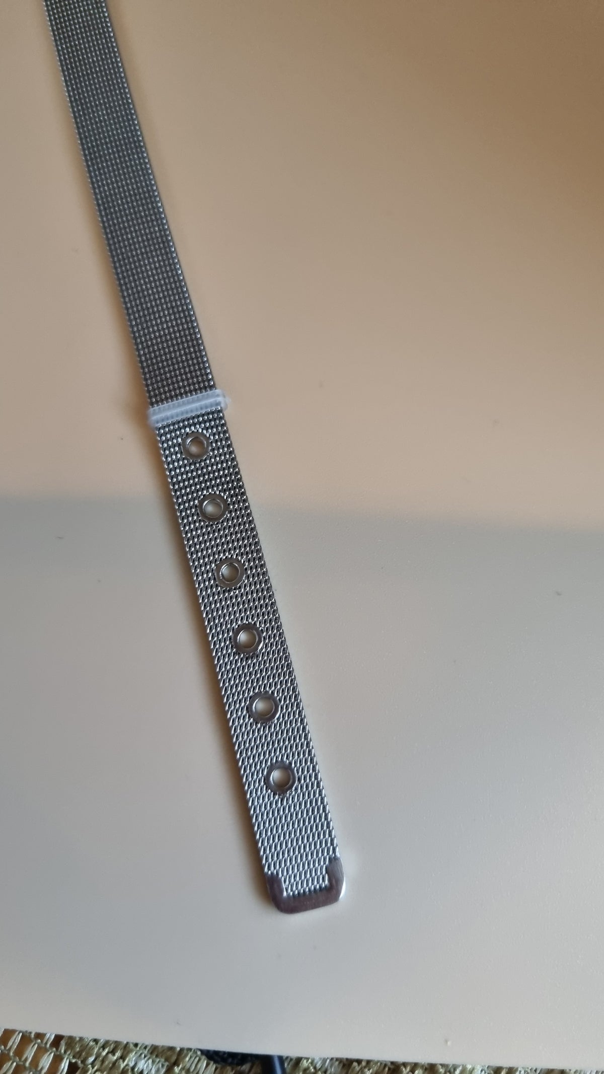 Platina padengta nerūdijančio plieno unisex plieno apyrankė, atspari vandeniui, hipoalerginė, be nikelio