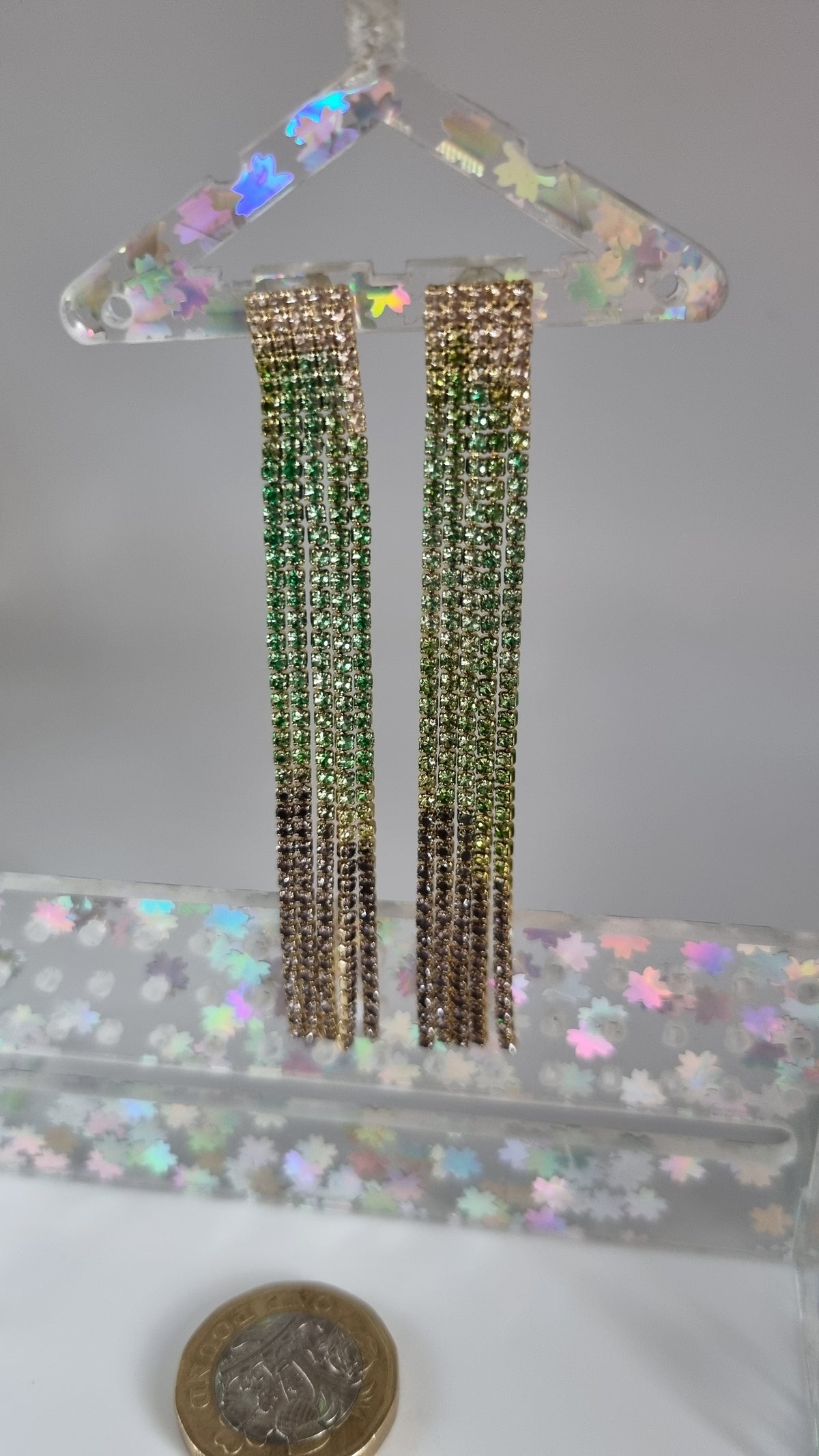 Luxury group earings with sw.crystal  silver-925 gold plated earrings