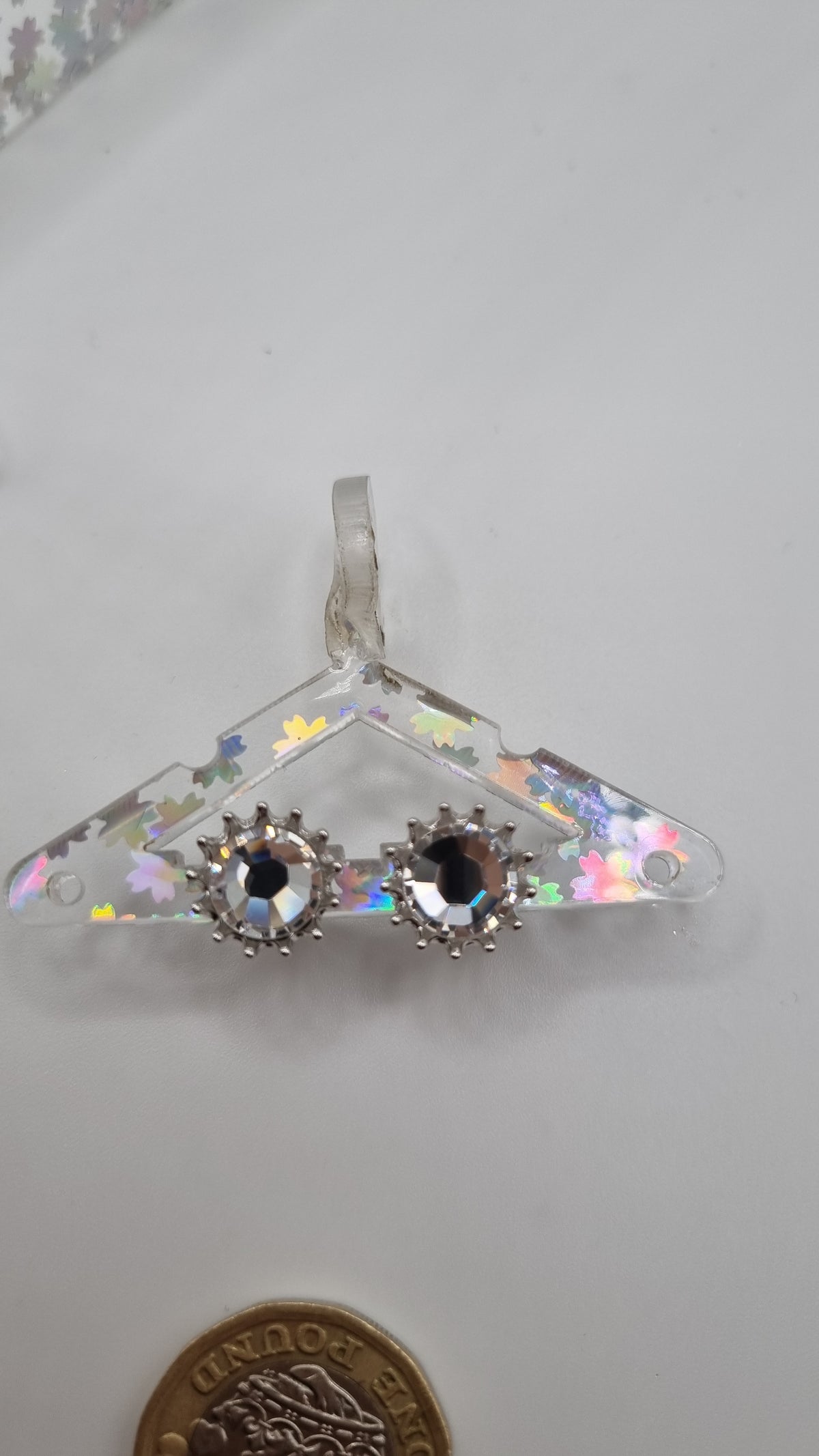 Sw.crystal Ab  Studs earings beautiful earings