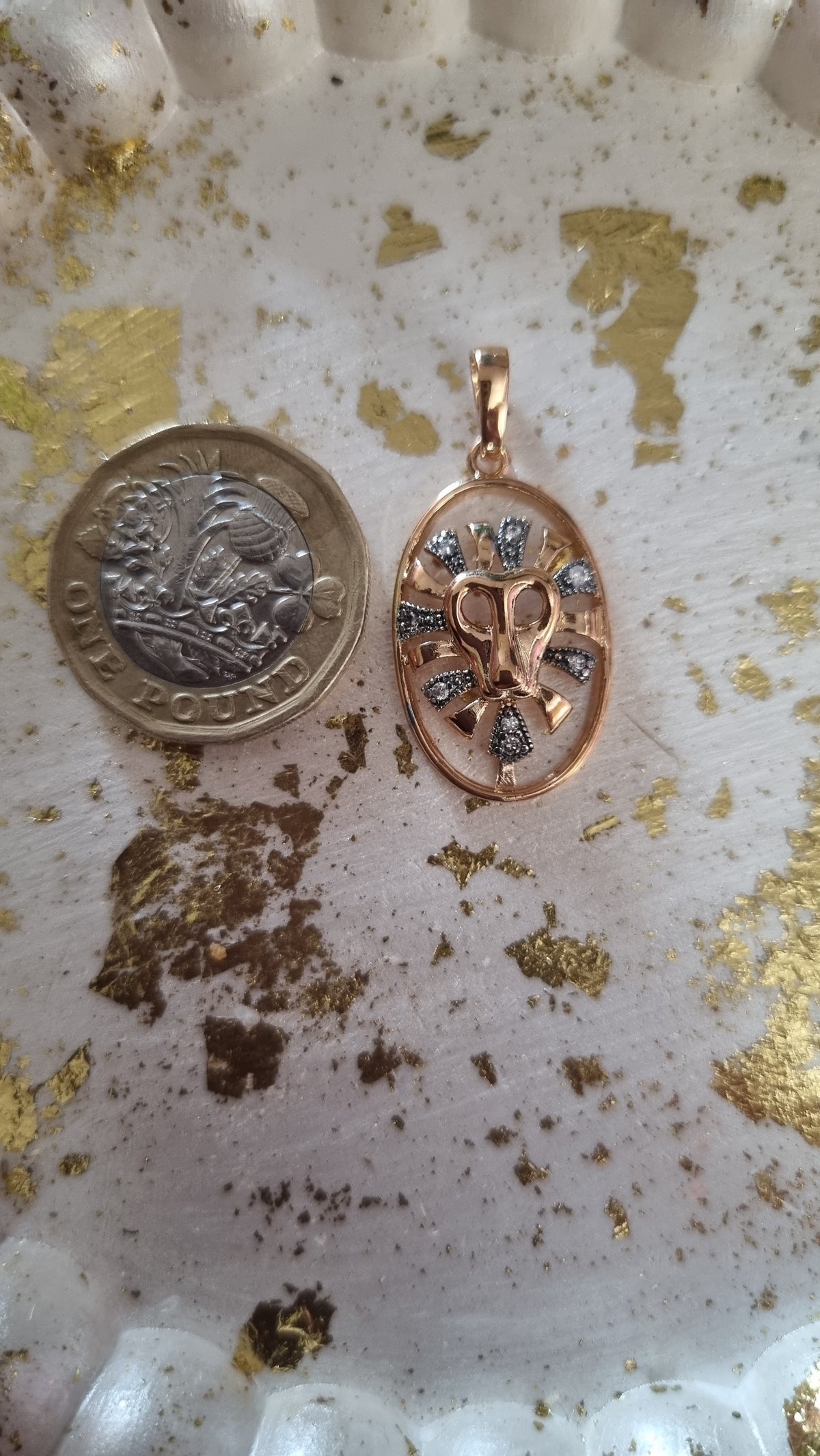 Multicolor gold plated 18kr-platinum plated with zircon crystals