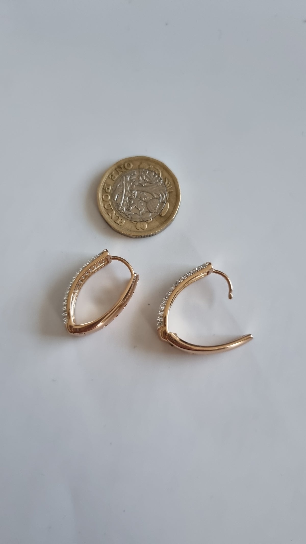 18kr.gold plated earrings with sw.crystal luxury group earrings